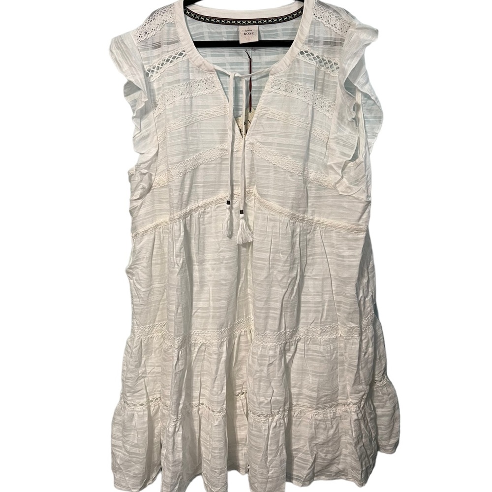 Knox Rose White Mini Dress